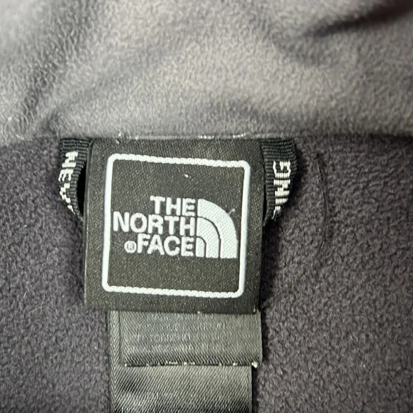 The North Face TNF Apex Charcoal Grey Floral Waterproof Full Zip Jacket Coat - Picture 3 of 9